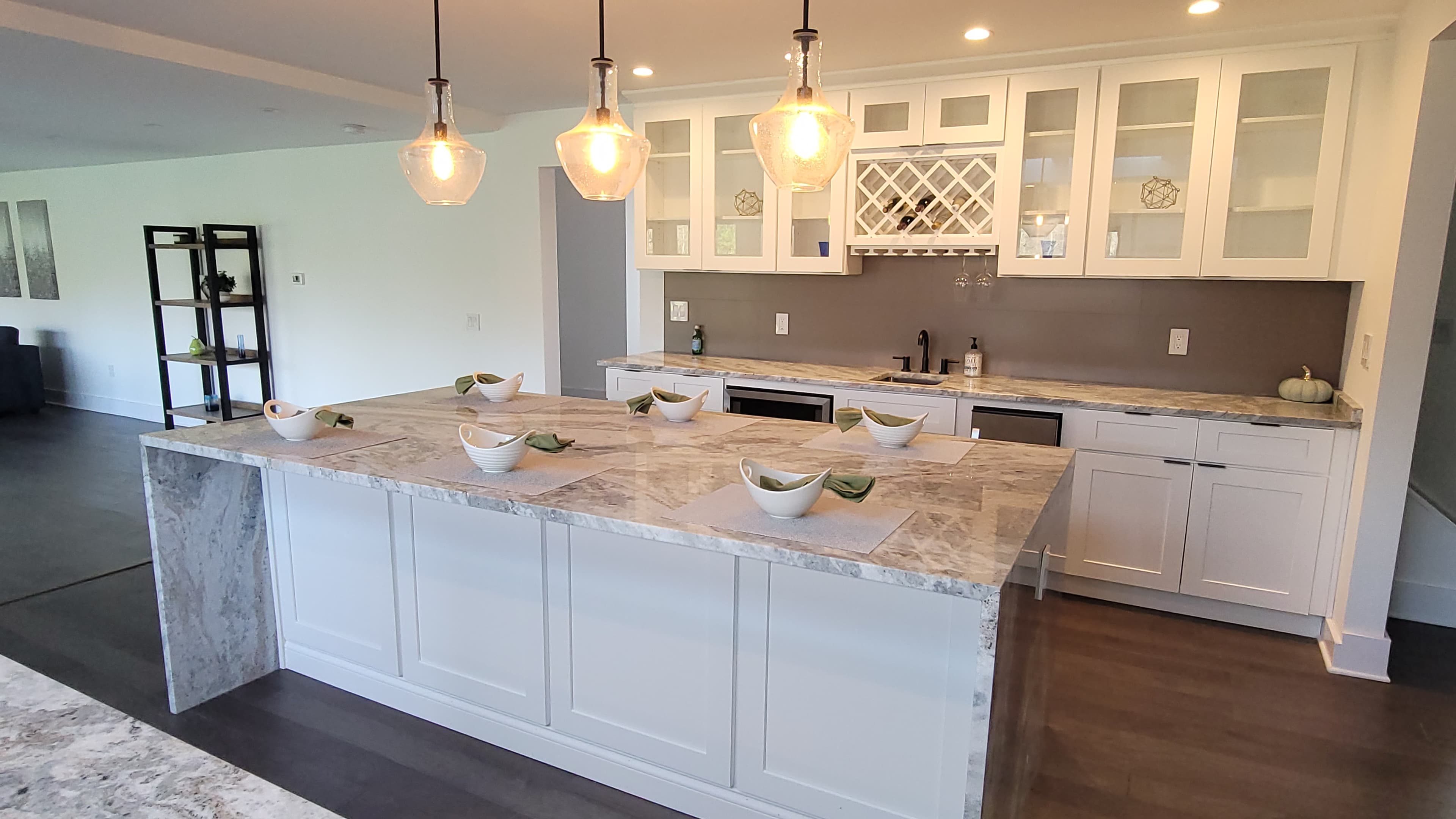Orange Quiet Luxury Kitchen